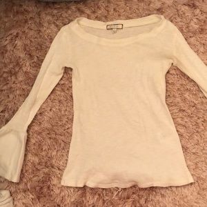 Anthropologie brand eri + ali flared long sleeve